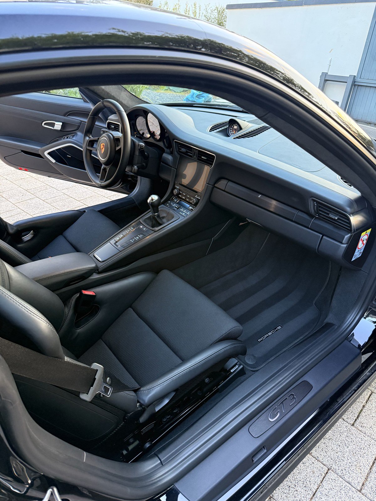 Porsche GT3 - intérieur détaillé