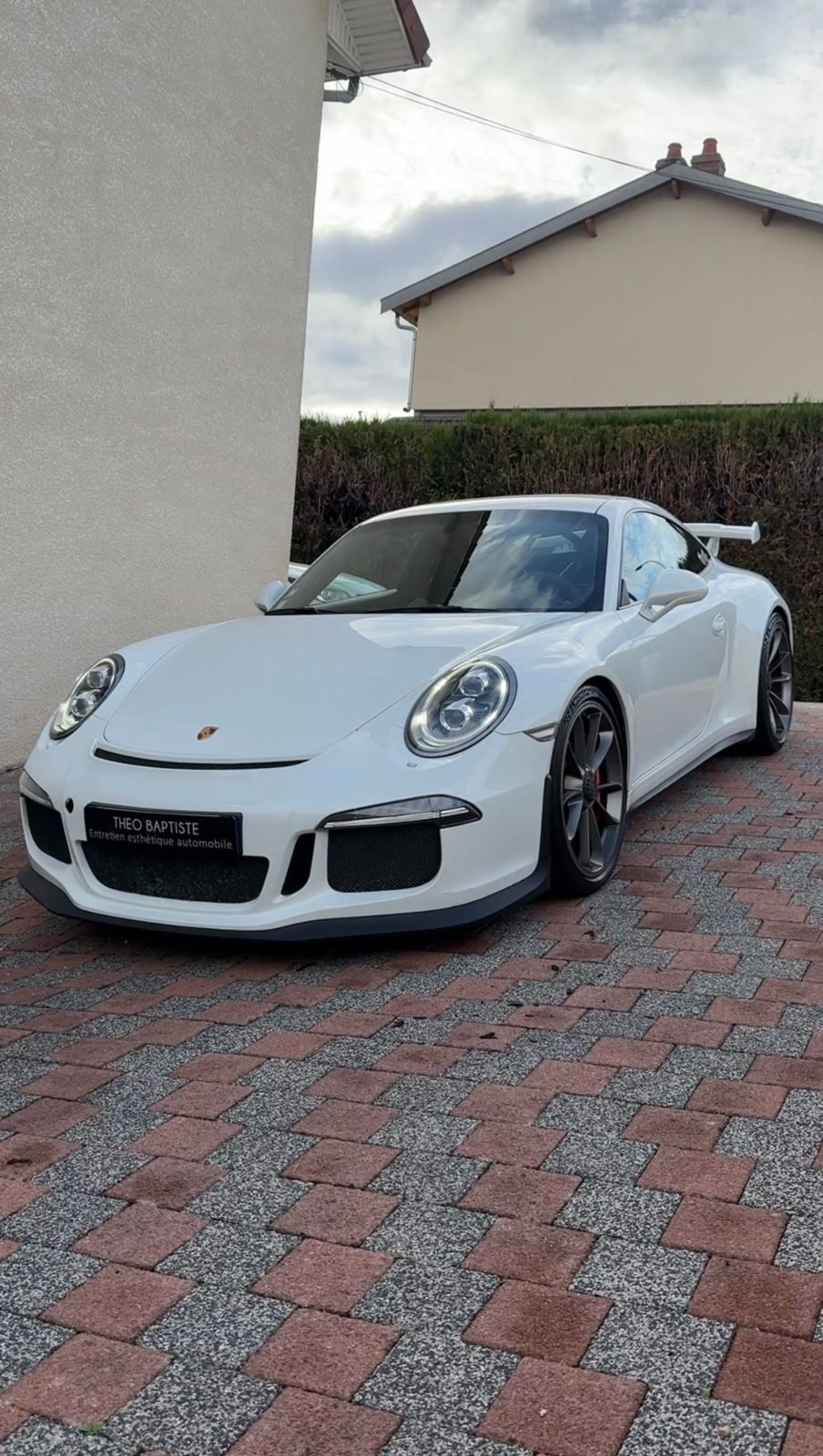 Porsche 911 GT3 blanche