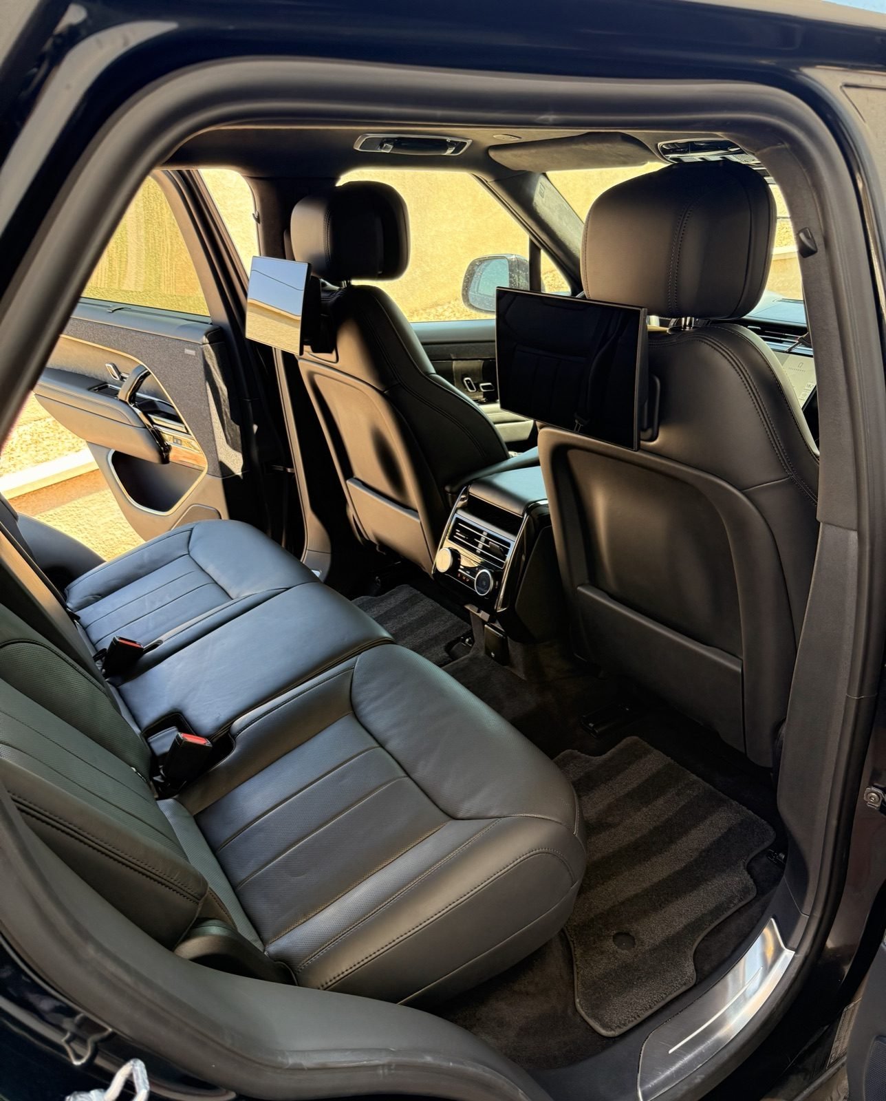 Range Rover, habitacle arrière